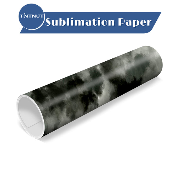 Tintnut Watercolor Clouds Sublimation Transfer Paper,Various Colors Sublimation Transfer Sheets Compatible with ALL Machine and Easy to use Weed.