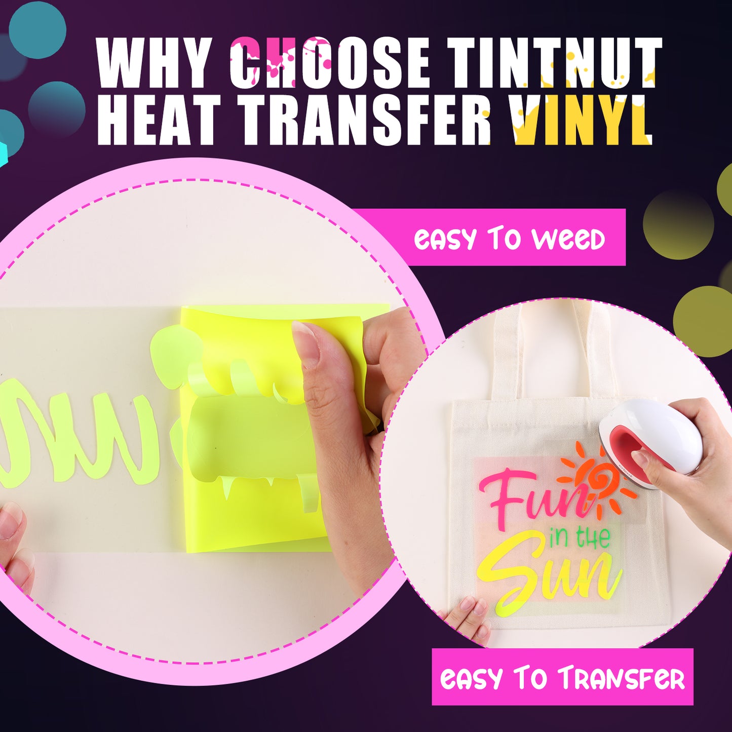 Neon Yellow HTV Heat Transfer Vinyl 10 Sheets 12 x 10 Bundle Iron on  Vinyl for DIY Tshirts and so on