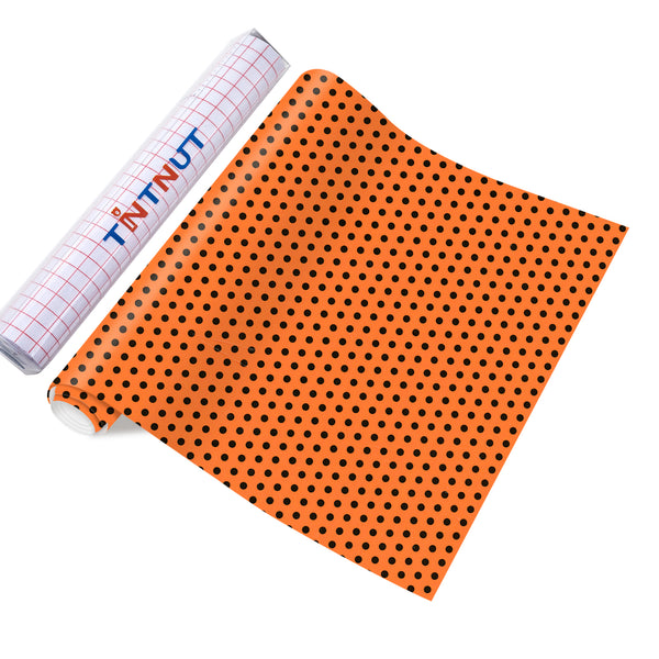 Tintnut Halloween Permanent Adhesive Vinyl,Classic Pattern Permanent Vinyl,Waterproof Material for DIY