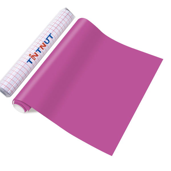 Tintnut Solid Color Permanent Vinyl,Multicolored Permanent Adhesive Vinyl for Cutting Machine,Self Sticker Water proofing Vinyl