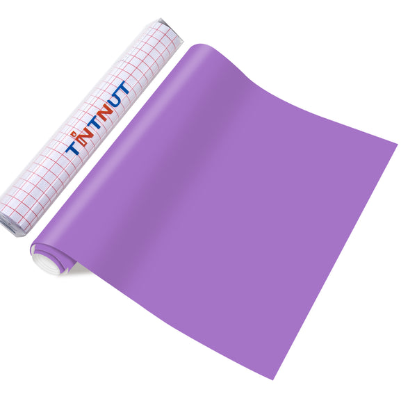 Tintnut Solid Color Permanent Vinyl,Multicolored Permanent Adhesive Vinyl for Halloween,Self Sticker Water proofing Vinyl
