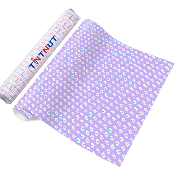 Tintnut Spring Plaids Permanent Vinyl,Easter Plaid Patterned Permanent Adhesive Vinyl Compatible with Cricut Machine,Waterproof Vinyl for Home Decor Self Sticker