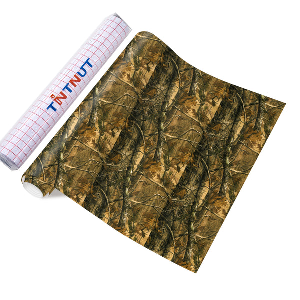 Tintnut Leave Pattern Permanent Vinyl True Tree Adhesive Vinyl Sheets Self Sticker Water Proofing Vinyl