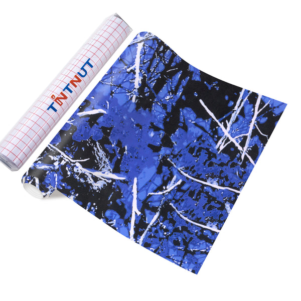 Tintnut Leave Pattern Permanent Vinyl Purple Adhesive Vinyl Sheets Self Sticker Water Proofing Vinyl