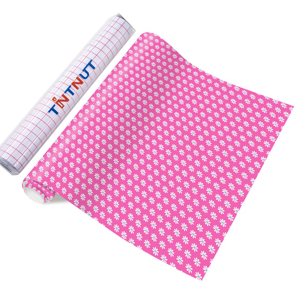 Tintnut Colorful Plaids Permanent Adhesive Vinyl,Easter Plaid Patterned Permanent Vinyl for Cutting Machine,Waterproof Vinyl for Home Decor Self Sticker