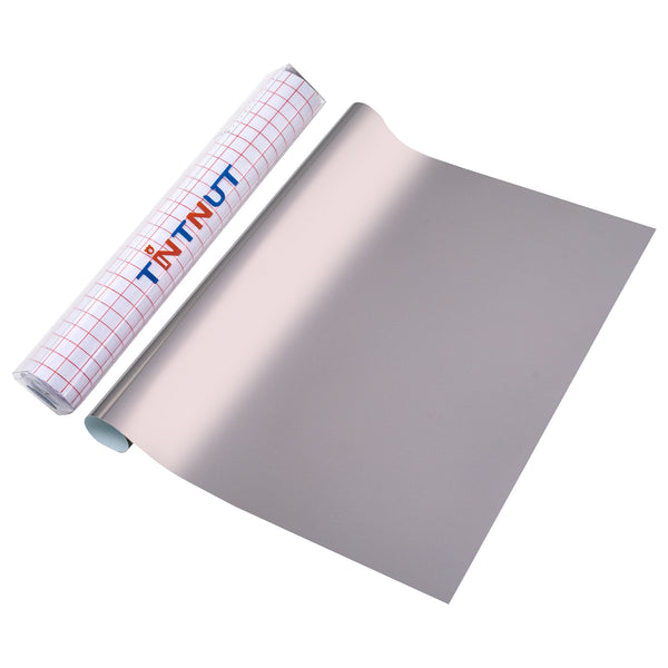 Tintnut Colorful Soft Metal Permanent Adhesive Vinyl,Multicolored Permanent Vinyl for Cutting Machine,Metal Permanent Vinyl for DIY