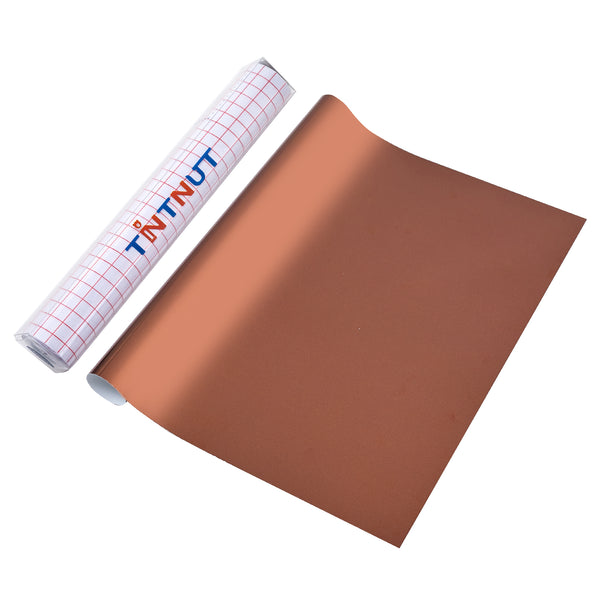 Tintnut Colorful Soft Metal Permanent Adhesive Vinyl,Multicolored Permanent Vinyl Compatible with Cricut Machine,Metal Permanent Vinyl for DIY