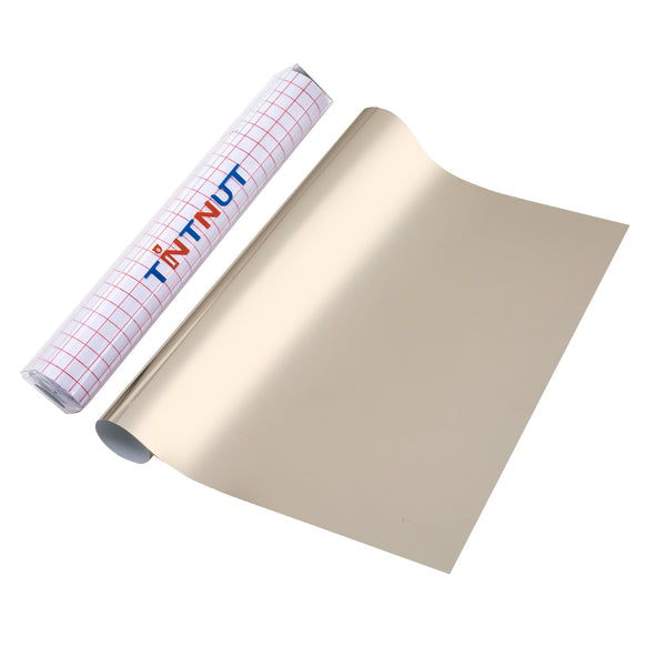 Tintnut Colorful Soft Metal Permanent Adhesive Vinyl,Multicolored Permanent Vinyl for Cutting Machine,Waterproof Material for DIY