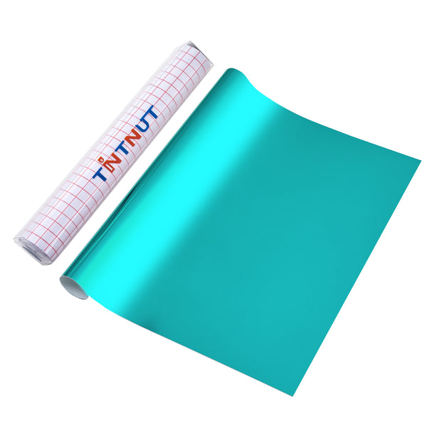 Tintnut Colorful Soft Metal Permanent Adhesive Vinyl,Multicolored Permanent Vinyl for Cutting Machine,Waterproof Material for Home Decor Self Sticker