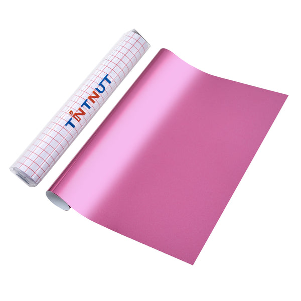 Tintnut Colorful Soft Metal Permanent Adhesive Vinyl,Multicolored Permanent Vinyl for Cutting Machine,Self Sticker Water proofing Vinyl