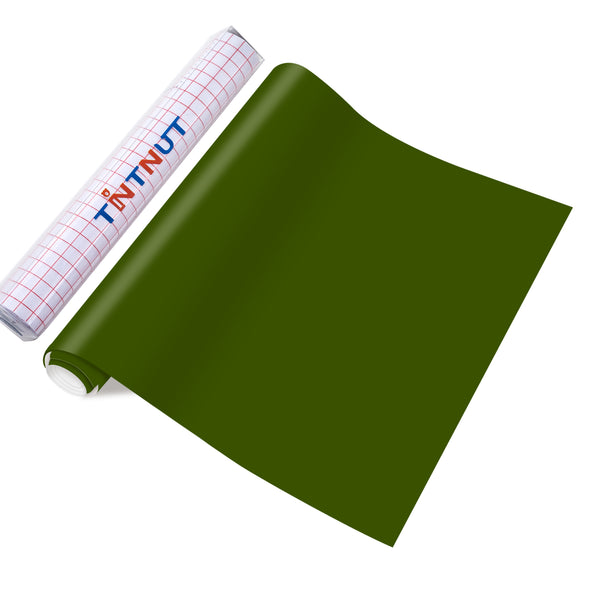 Tintnut Green Permanent VinylLeaf Green Adhesive Vinyl Sheets Self Sticker Water Proofing Vinyl