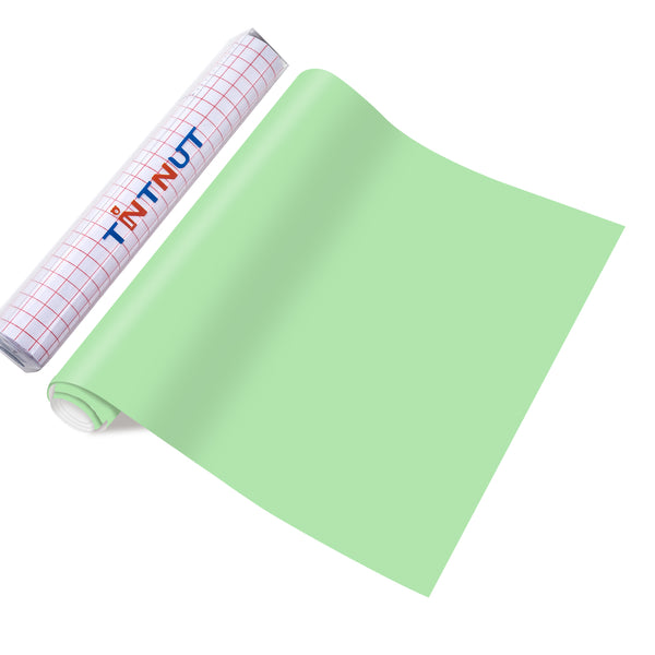 Tintnut Boho Permanent Vinyl Mint Green Adhesive Vinyl Sheets Mint Self Sticker Water proofing Vinyl