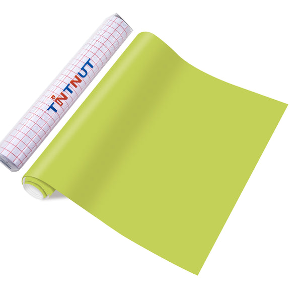 Tintnut Boho Permanent Vinyl Olive Green Adhesive Vinyl Sheets Olive Self Sticker Water proofing Vinyl