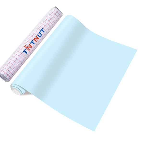 Tintnut Boho Permanent Vinyl Baby Blue Adhesive Vinyl Sheets Blue Self Sticker Water proofing Vinyl
