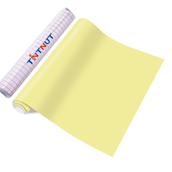 Tintnut Solid Color Permanent Vinyl,Multicolored Permanent Adhesive Vinyl Compatible with Cricut Machine,Self Sticker Water proofing Vinyl