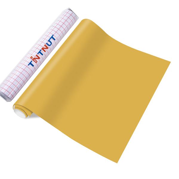Tintnut Solid Color Permanent Adhesive Vinyl,Multicolored Permanent Adhesive Vinyl for Cutting Machine,Self Sticker Water proofing Vinyl