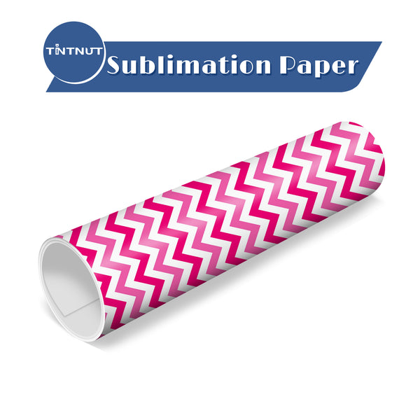 Tintnut Pink Plaid Pattern Sublimation Transfer Paper,Sublimation Transfer Sheets Compatible with Cricut for DIY Mugs,T-Shirts and Easy to use Transfer.