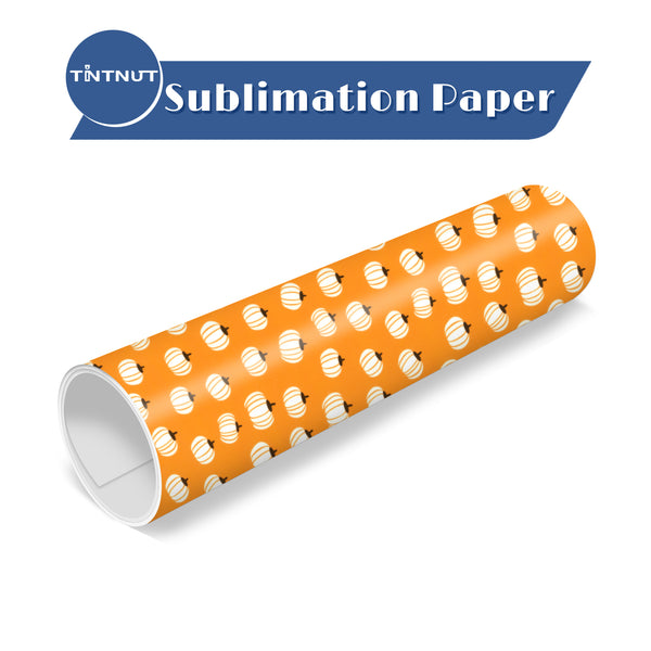 Tintnut Fall Classic Color Sublimation Transfer Paper,Fall Pattern Sublimation Ink Transfer Sheets Compatible with ALL Machine and Easy to use Weed.