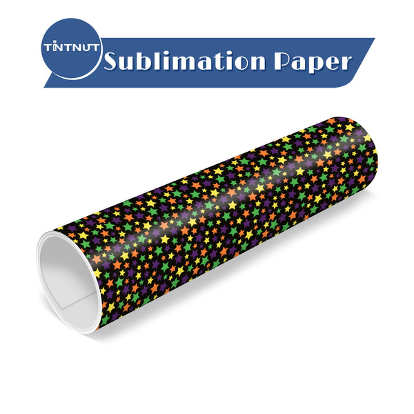 Tintnut Halloween Sublimation Ink Transfer Sheets，Classic Sublimation Pattern Transfer Paper Compatible with Cricut for DIY Mugs,T-Shirts and Easy to use Weed.
