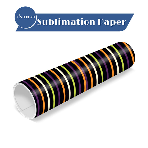 Tintnut Halloween Sublimation Ink Transfer Sheets，Classic Pattern Sublimation Transfer Paper Compatible with Cricut for DIY Mugs,T-Shirts