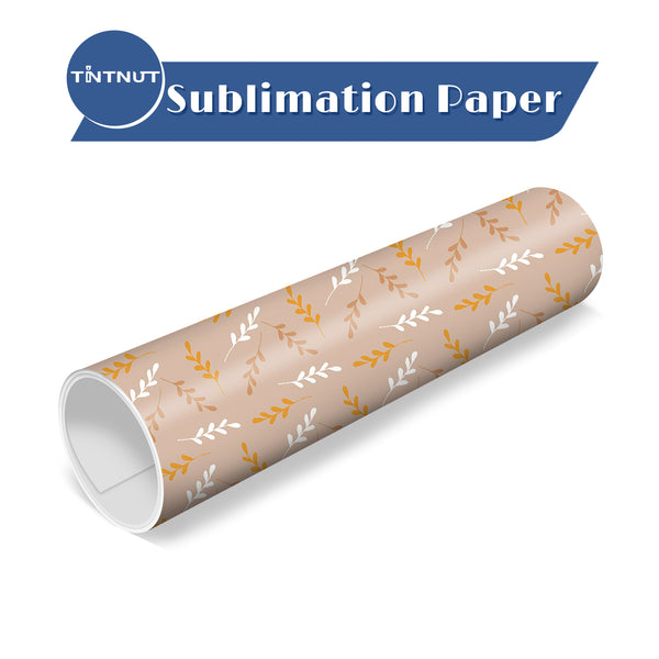 Tintnut Fall Sublimation Pattern Transfer Paper,Sublimation Transfer Sheets Compatible with ALL Machine and Easy to use Weed.