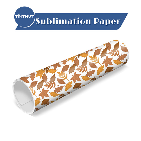 Tintnut Fall Sublimation Pattern Transfer Paper,Sublimation Transfer Sheets Compatible with ALL Machine and Easy to use Transfer.