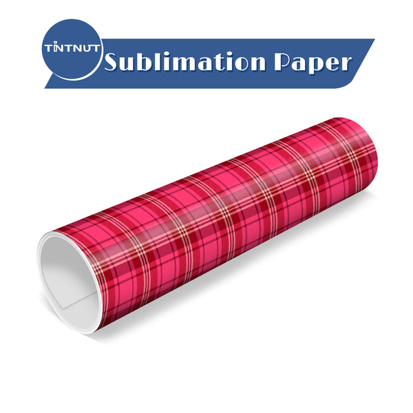 Tintnut Valentine's Day Sublimation Transfer Paper,Heart Pattern Sublimation Transfer Sheets Compatible with Cricut for DIY Mugs,T-Shirts and Easy to use Transfer.