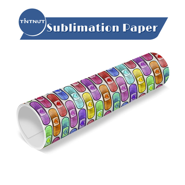 Tintnut Nurses Day Sublimation Transfer Paper,Multicolour Sublimation Transfer Sheets Compatible with Cricut for DIY Mugs,T-Shirts and Easy to use Transfer.