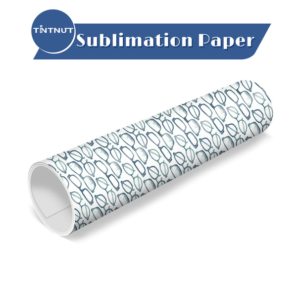 Tintnut Teachers' Day Pattern Sublimation Ink Transfer Sheets,Glasses Clips Sublimation Transfer Paper Compatible with Cricut for DIY Mugs,T-Shirts and Easy to use Transfer.