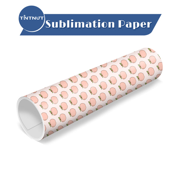 Tintnut Teachers' Day Pattern Sublimation Ink Transfer Sheets,Pink Apples Sublimation Transfer Paper Compatible with Cricut for DIY Mugs,T-Shirts and Easy to use Transfer.