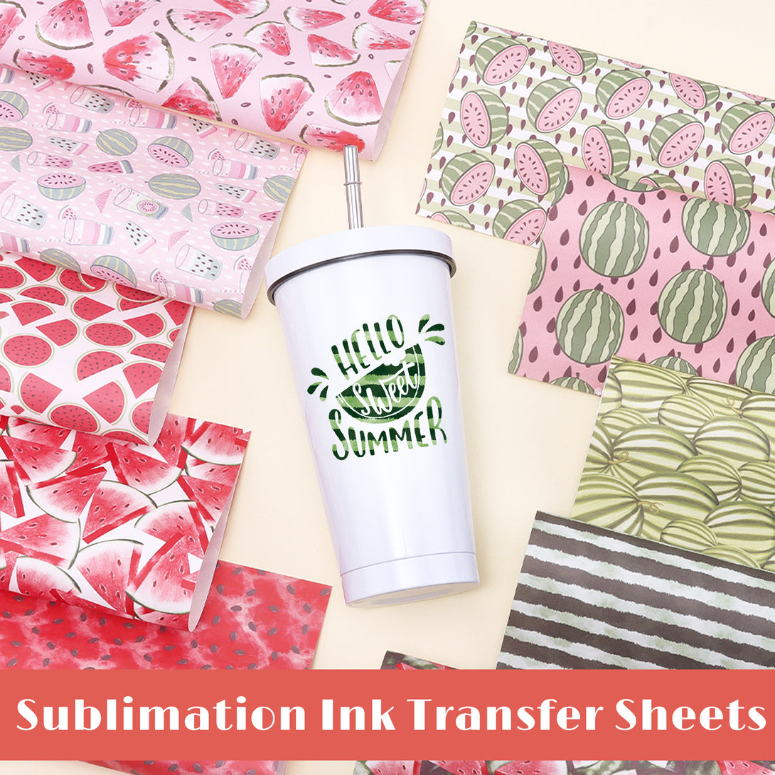 Subli Pattern Red Tintnut Watermelon Pattern Sublimation Transfer Paper,Watermelon Subli ...