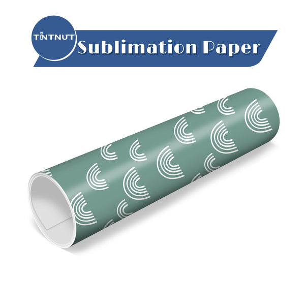 Tintnut Boho Style Sublimation Pattern Transfer Ink Sheets,Rainbow Sublimation Transfer Paper Compatible with Cricut for DIY Mugs,T-Shirts and Easy to use Transfer.