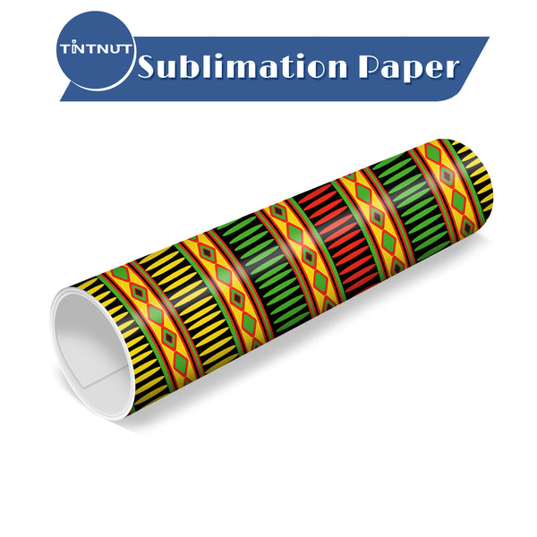 Tintnut African characteristic patterns Sublimation Transfer Sheets,Sublimation Transfer Paper Compatible with Cricut for DIY Mugs,T-Shirts and Easy to use Transfer.