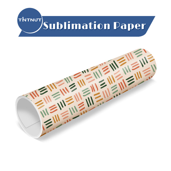 Tintnut Boho Style Sublimation Pattern Transfer Paper,Moons Pattern Sublimation Transfer Sheets Compatible with ALL Machine and Easy to use Transfer.