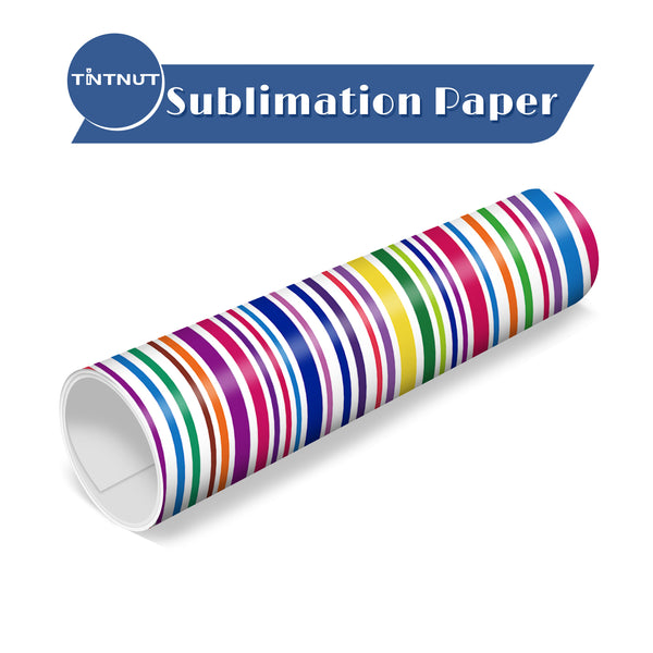 Tintnut Mexican Lines Sublimation Pattern Transfer Paper,Lines Pattern Sublimation Transfer Sheets Compatible with ALL Machine and Easy to use Transfer.