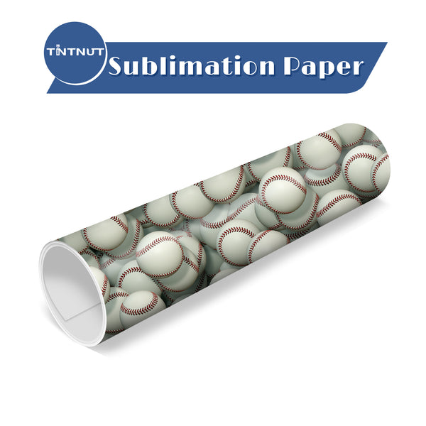 Tintnut Baseball Sublimation Transfer Paper,Sport Style Sublimation Transfer Sheets Compatible with ALL Machine and Easy to use Transfer.