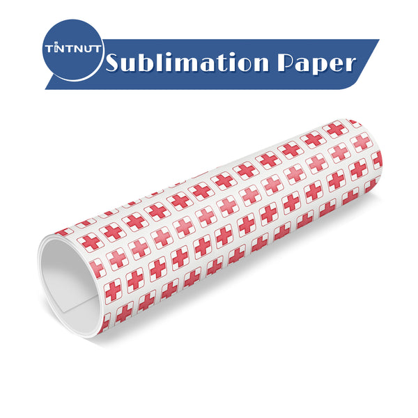 Tintnut Nurse Theme Sublimation Pattern Transfer Paper,Sublimation Ink Transfer Sheets Compatible with ALL Machine and Easy to use Weed.