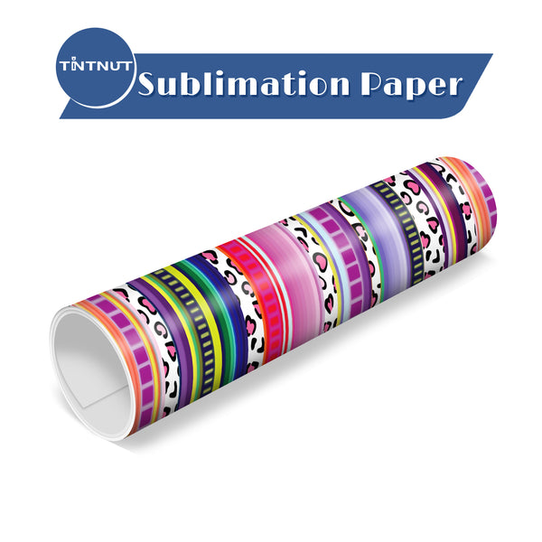 Tintnut Mexican Lines Sublimation Pattern Transfer Paper,Sublimation Ink Transfer Sheets Compatible with ALL Machine and Easy to use Weed.