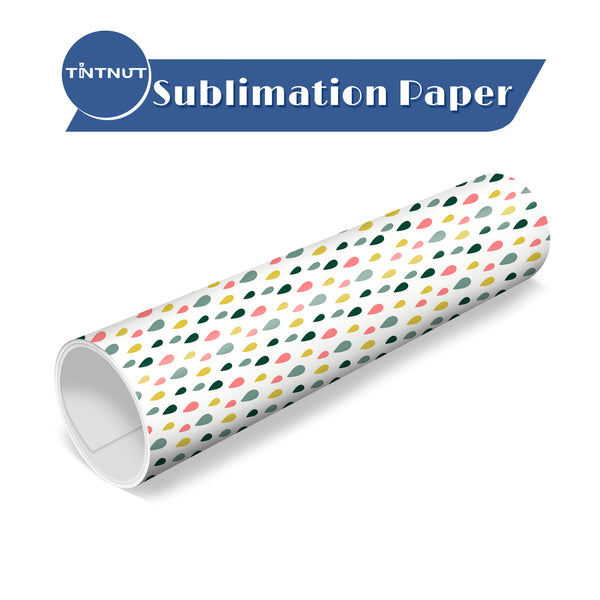 Tintnut Boho Style Sublimation Pattern Transfer Ink Sheets,Rainbow Sublimation Transfer Paper Compatible with ALL Machine and Easy to use Transfer.
