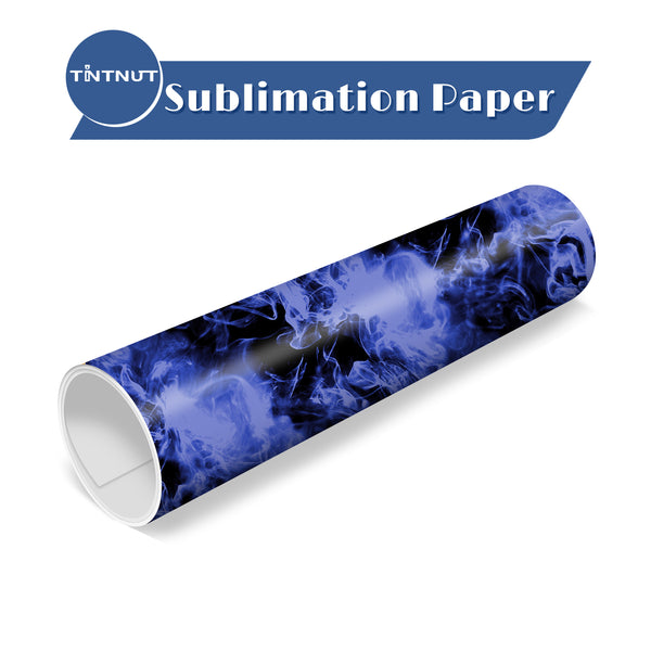 Tintnut Flame Pattern Sublimation Transfer Paper,Colorful Sublimation Transfer Sheets Compatible with Cricut for DIY Mugs,T-Shirts and Easy to use Weed.