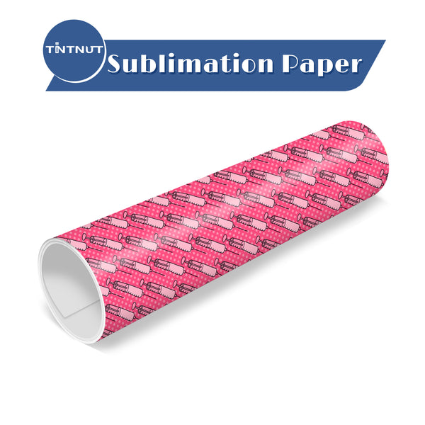 Tintnut Nurse Theme Sublimation Pattern Transfer Paper,Sublimation Transfer Sheets Compatible with Cricut for DIY Mugs,T-Shirts and Easy to use Weed.