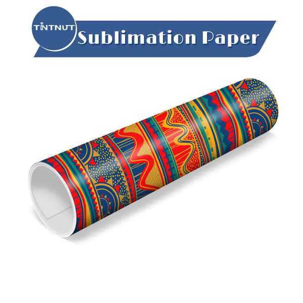 Tintnut African characteristic patterns Sublimation Transfer Paper,Sublimation Transfer Sheets Compatible with Cricut for DIY Mugs,T-Shirts and Easy to use Weed.