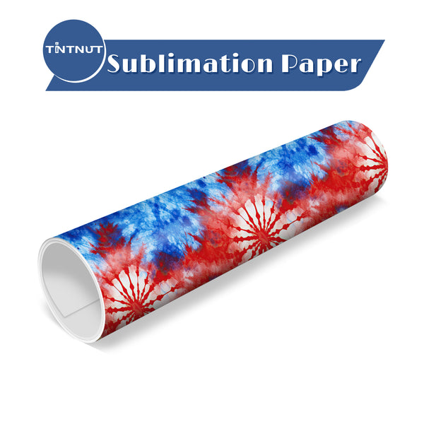 Tintnut American Flag Pattern Sublimation Transfer Paper,Leopard Flag Sublimation Ink Transfer Sheets Compatible with Cricut for DIY Mugs,T-Shirts and Easy to use Transfer.