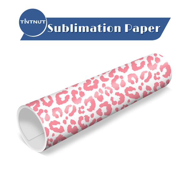 Tintnut Leopard Print Pattern Sublimation Ink Transfer Sheets,Leopard Pattern Sublimation Ink Transfer Paper Compatible with Cricut for DIY Mugs,T-Shirts and Easy to use Transfer.