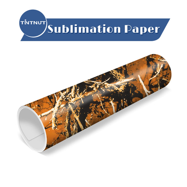 Tintnut Real Tree Sublimation Transfer Paper,Leaves Sublimation Pattern Transfer Sheets Compatible with Cricut for DIY Mugs,T-Shirts and Easy to use Transfer.