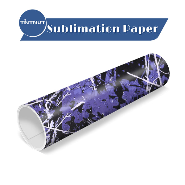 Tintnut Real Tree Sublimation Transfer Paper,Leaves Pattern Sublimation Transfer Sheets Compatible with Cricut for DIY Mugs,T-Shirts and Easy to use Weed.