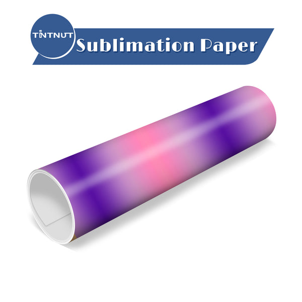 Tintnut Color Gradient Sublimation Transfer Paper,Various Colors Sublimation Ink Transfer Sheets Compatible with Cricut for DIY Mugs,T-Shirts and Easy to use Weed.