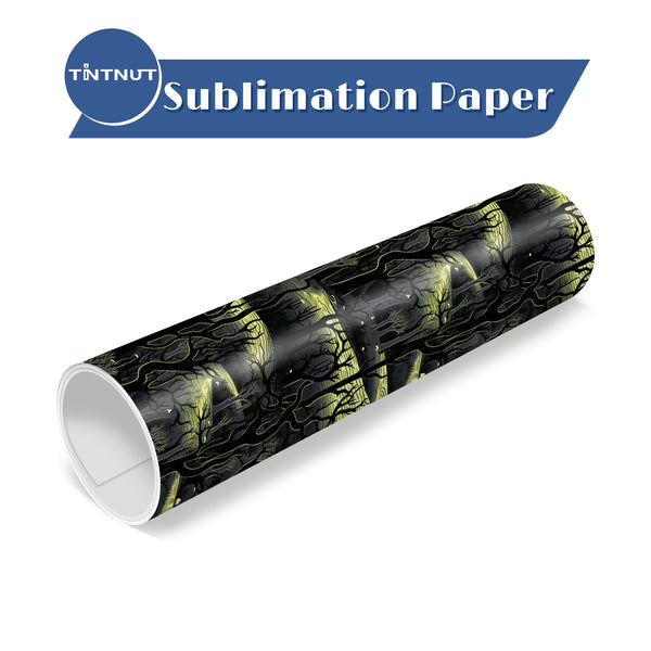 Tintnut Horror Halloween Sublimation Transfer Paper,Halloween Pattern Sublimation Ink Transfer Sheets Compatible with Cricut for DIY Mugs,T-Shirts and Easy to use Weed.