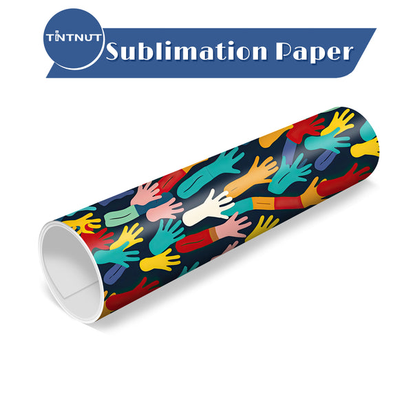Tintnut School Style Sublimation Transfer Paper,Sublimation Pattern Transfer Sheets Compatible with Cricut for DIY Mugs,T-Shirts and Easy to use Transfer.