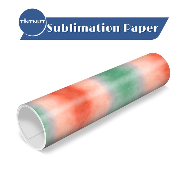 Tintnut Watercolor Sublimation Ink Transfer Sheets,Watercolor Gradient Sublimation Transfer Paper Compatible with Cricut for DIY Mugs,T-Shirts and Easy to use Weed.